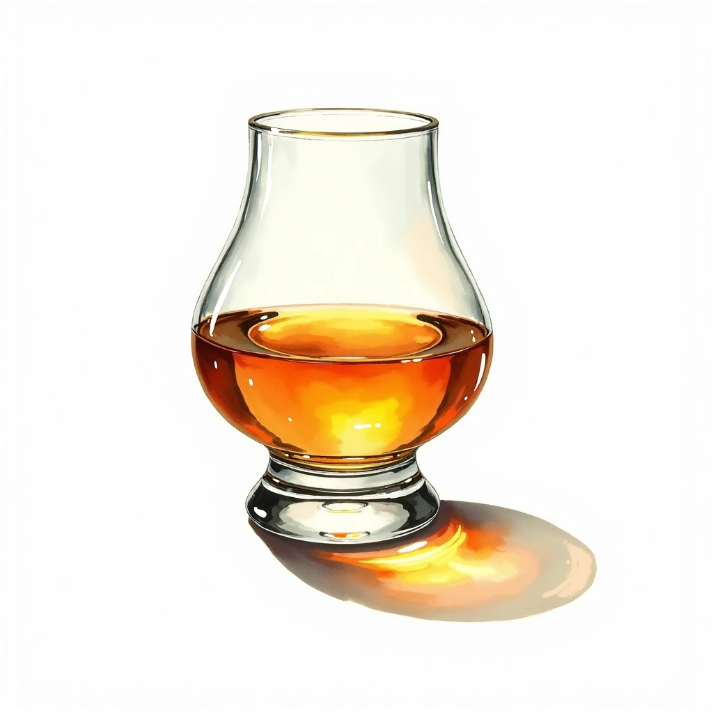 Chichibu On The Way — Japanese Whisky watercolor illustration