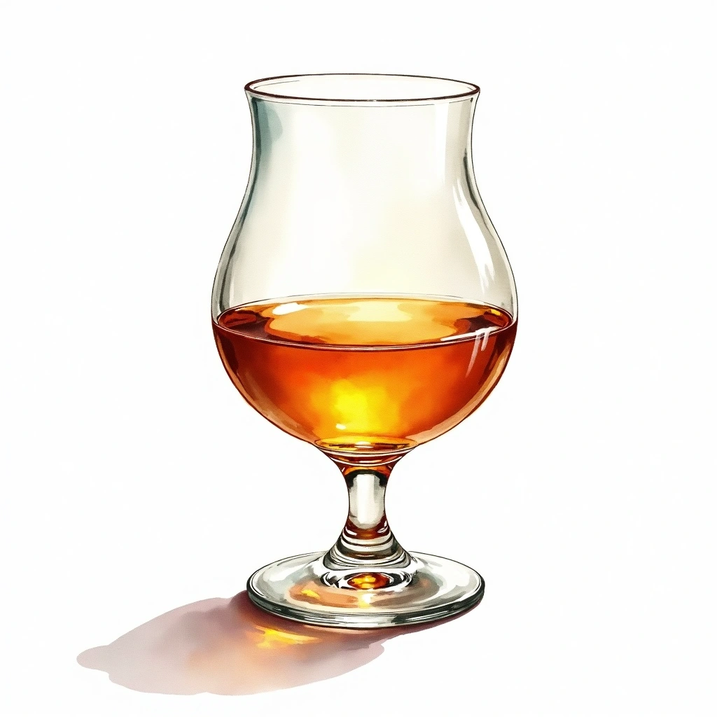 Jameson Irish Whiskey — Blended Irish watercolor illustration