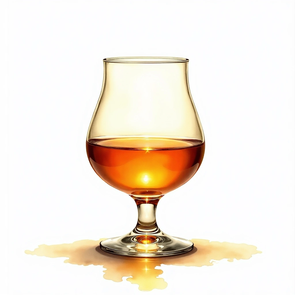 Westland American Single Malt — American Single Malt watercolor illustration